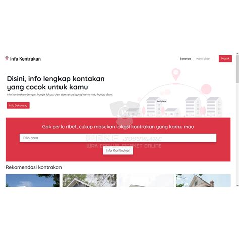 Fitur Multiplatform pada Aplikasi Pencarian Kontrakan Rumah Indonesia